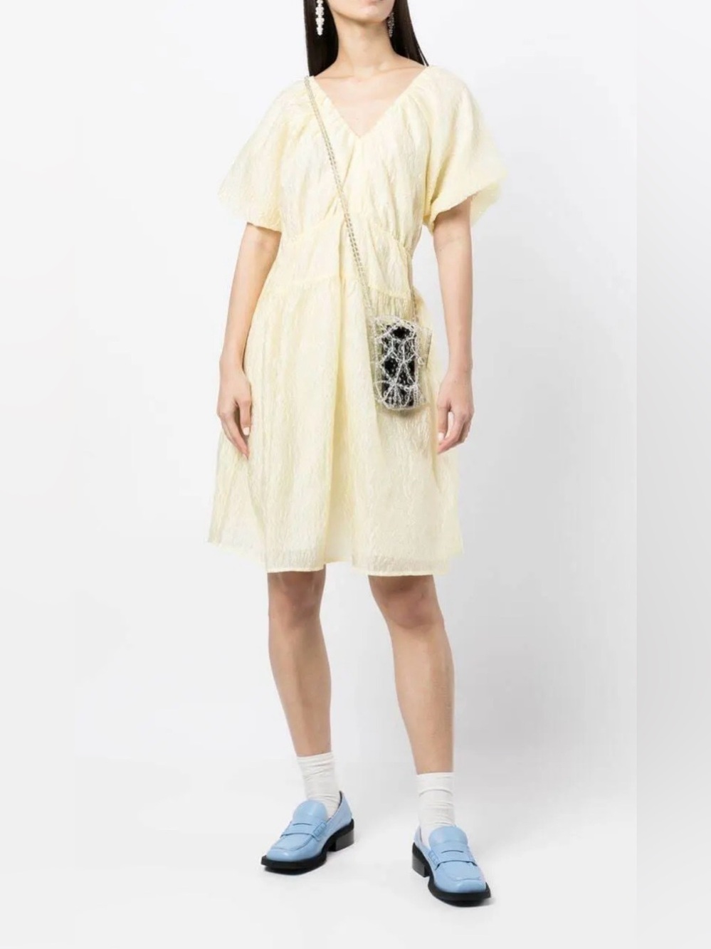 B+AB
Jacquard V-Neck Dress